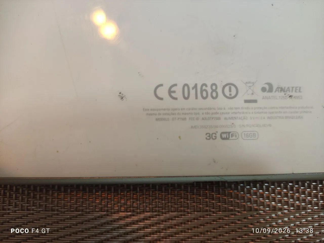 Tablet SM P7500 ( Peças ) - Foto 4