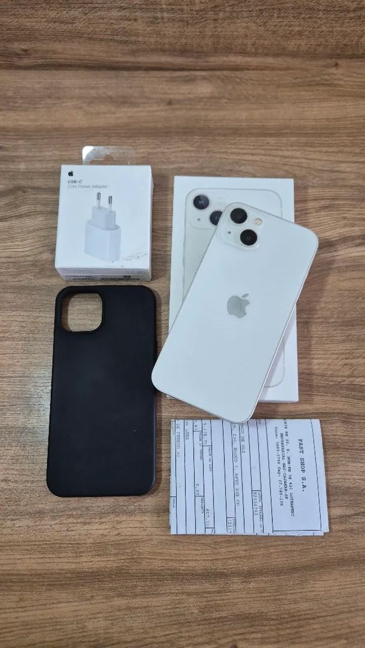 iPhone 13 128gb - Caixa e Nota fiscal - Foto 2