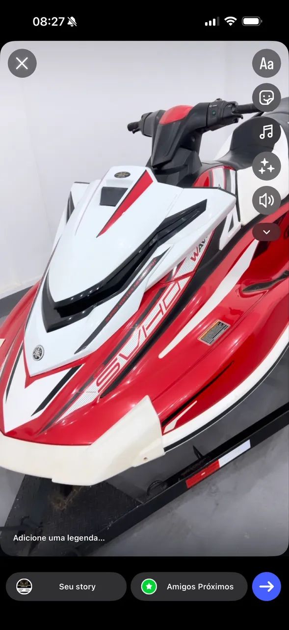 Jet ski Yamaha 1.800 SVHO