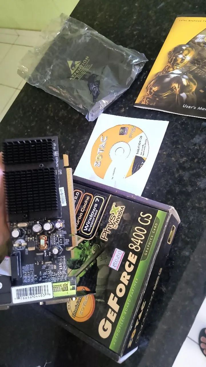 Placa de video geforce  8400 gs - Foto 4