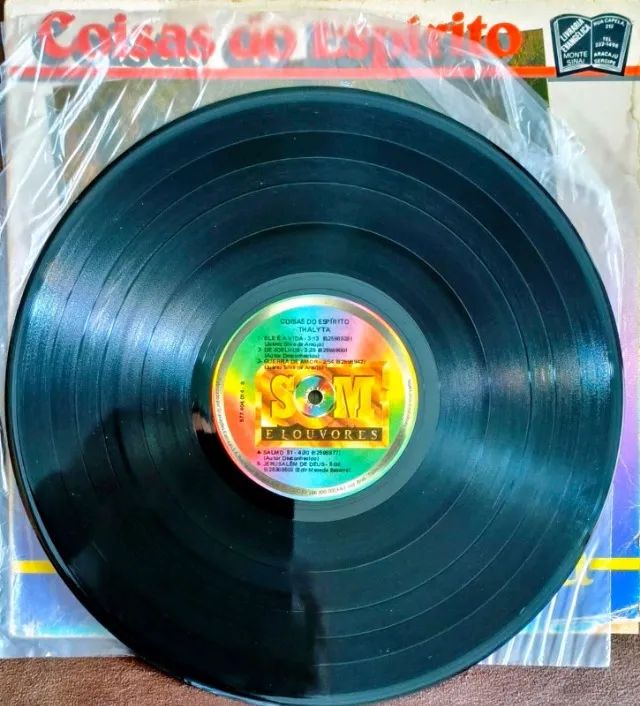 Lote 3 Lps Discos De Vinil Gospel Evangélico - Thalyta - Foto 4