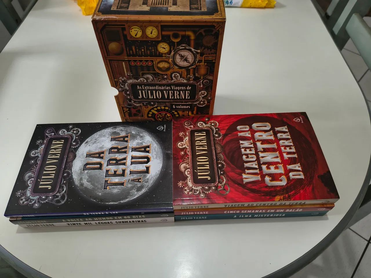 Julio Verne box + Santo Guerreiro 1 e 2