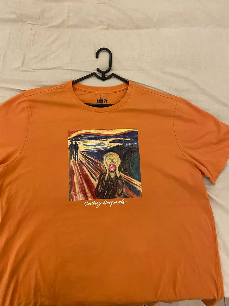 Camiseta Smiley O Grito plus size - Foto 2