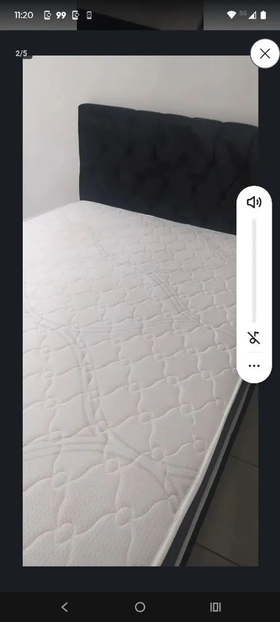 Vendo cabeceira cama casal nova - Foto 2
