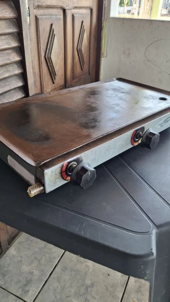 Chapa para lanches, hambúrguer e tapiocas  - Foto 2