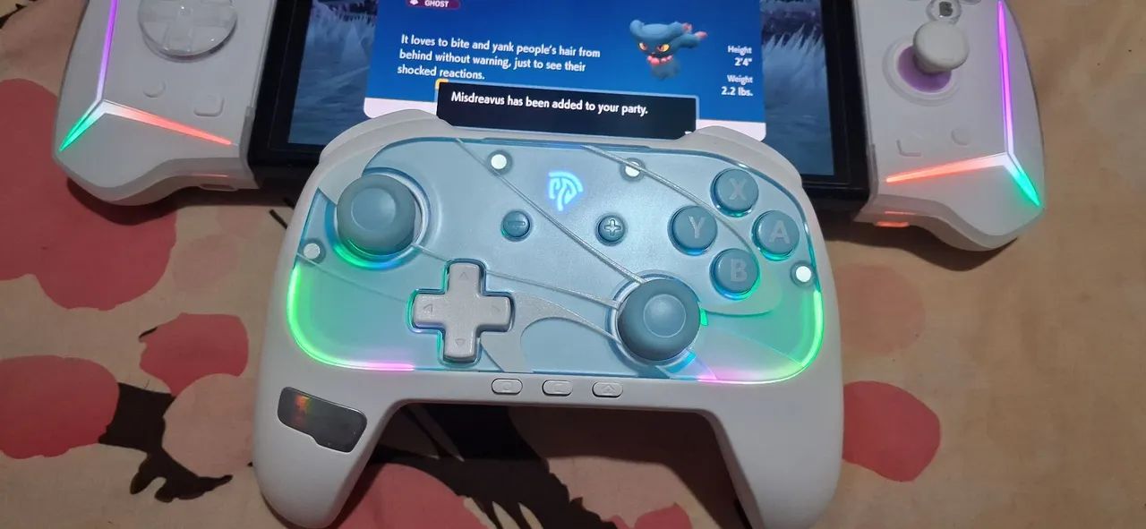 Controle easysmx s10(com TMR e botões mecânicos)para switch 2 e switch 1, pc, android - Foto 2