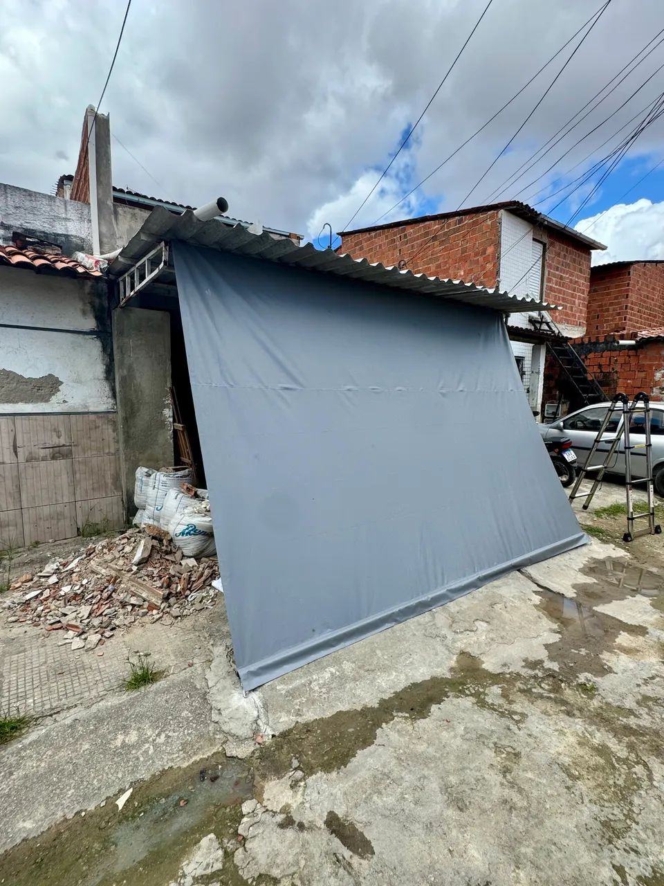 Toldo cortina 