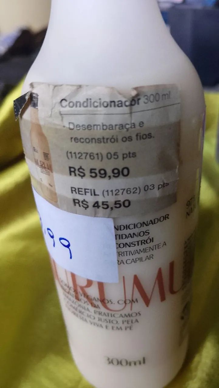 MURUMU SHAMPOO 400ml Natura R$ 49,99
