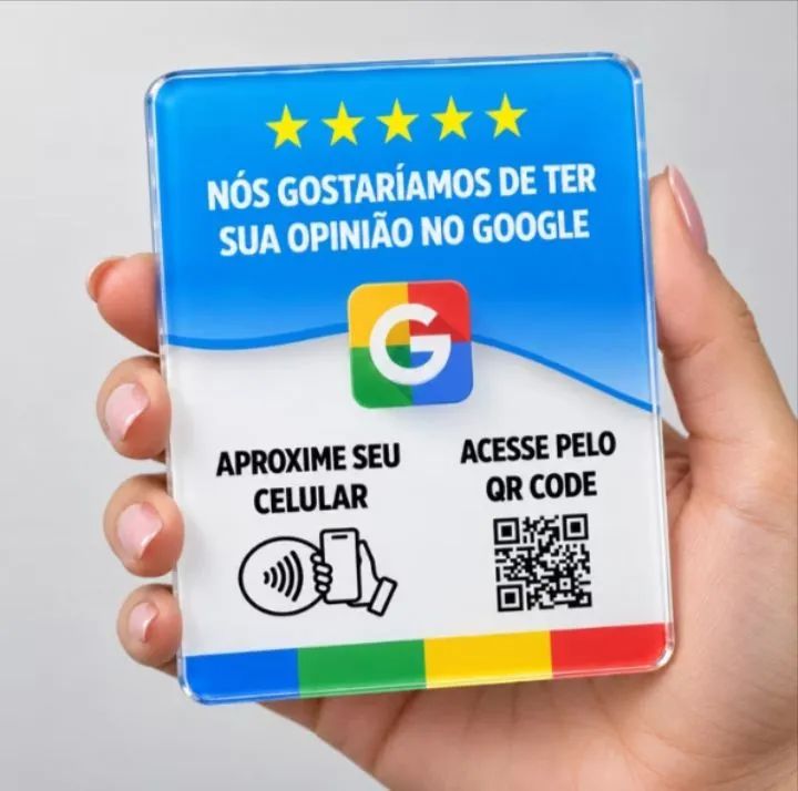 Placa avaliação Google  - Foto 3