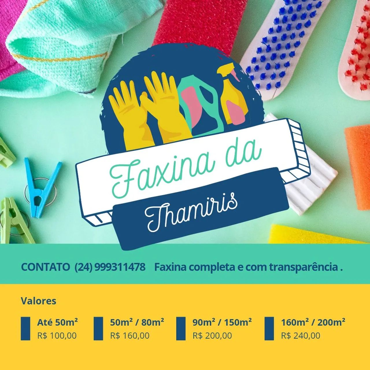 Faxina em volta redonda 