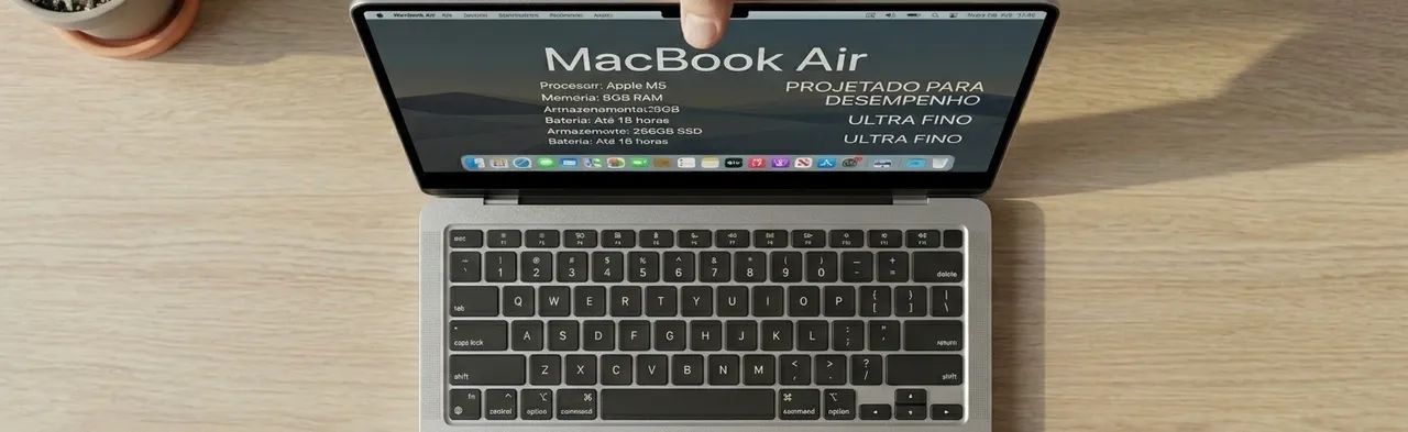 MacBook Air M5 16 GB 512GB - Silver - Notebooks - Centro, Curitiba
