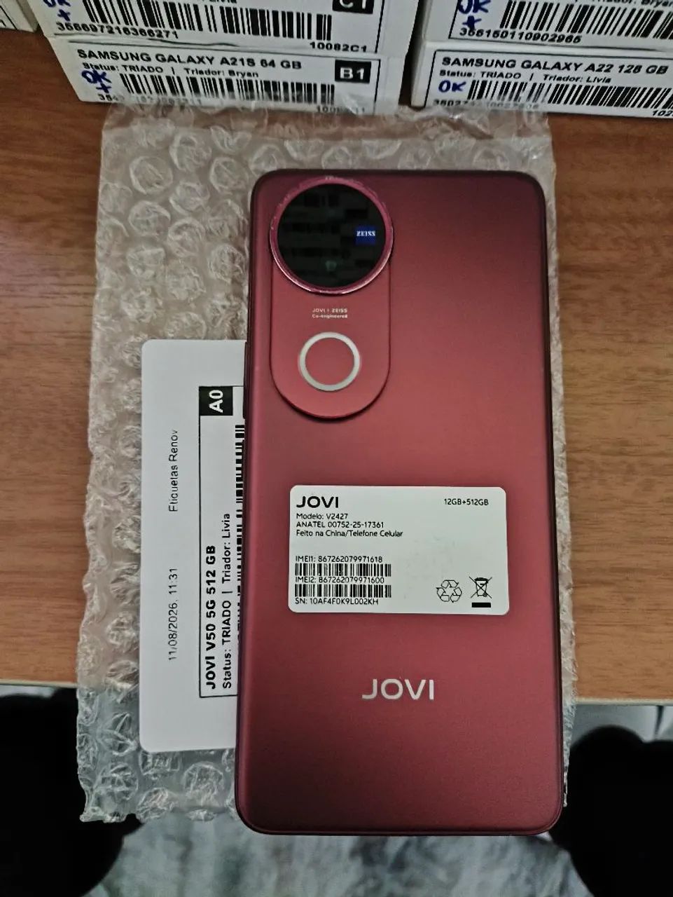 Celular jov v50 5g 512gb perfeito  - Foto 2