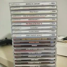 Lote de 20 jogos para dreamcast 