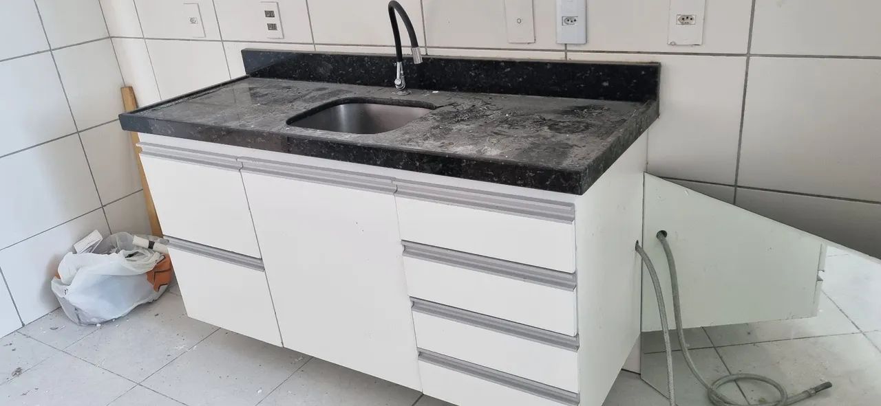 Pia cozinha mármore  - Foto 2
