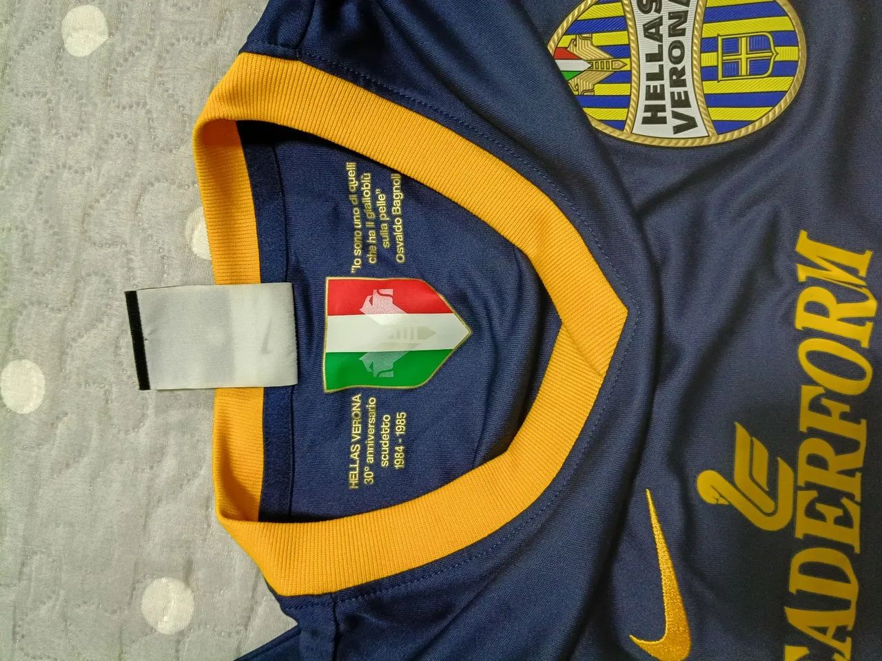 Camisa Hellas Verona 2014/2015 - Foto 2