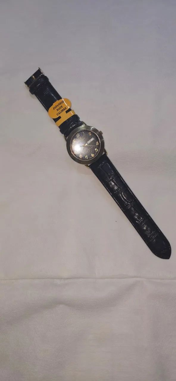 Relógio legítimo Japonês Date Calibre - Foto 3