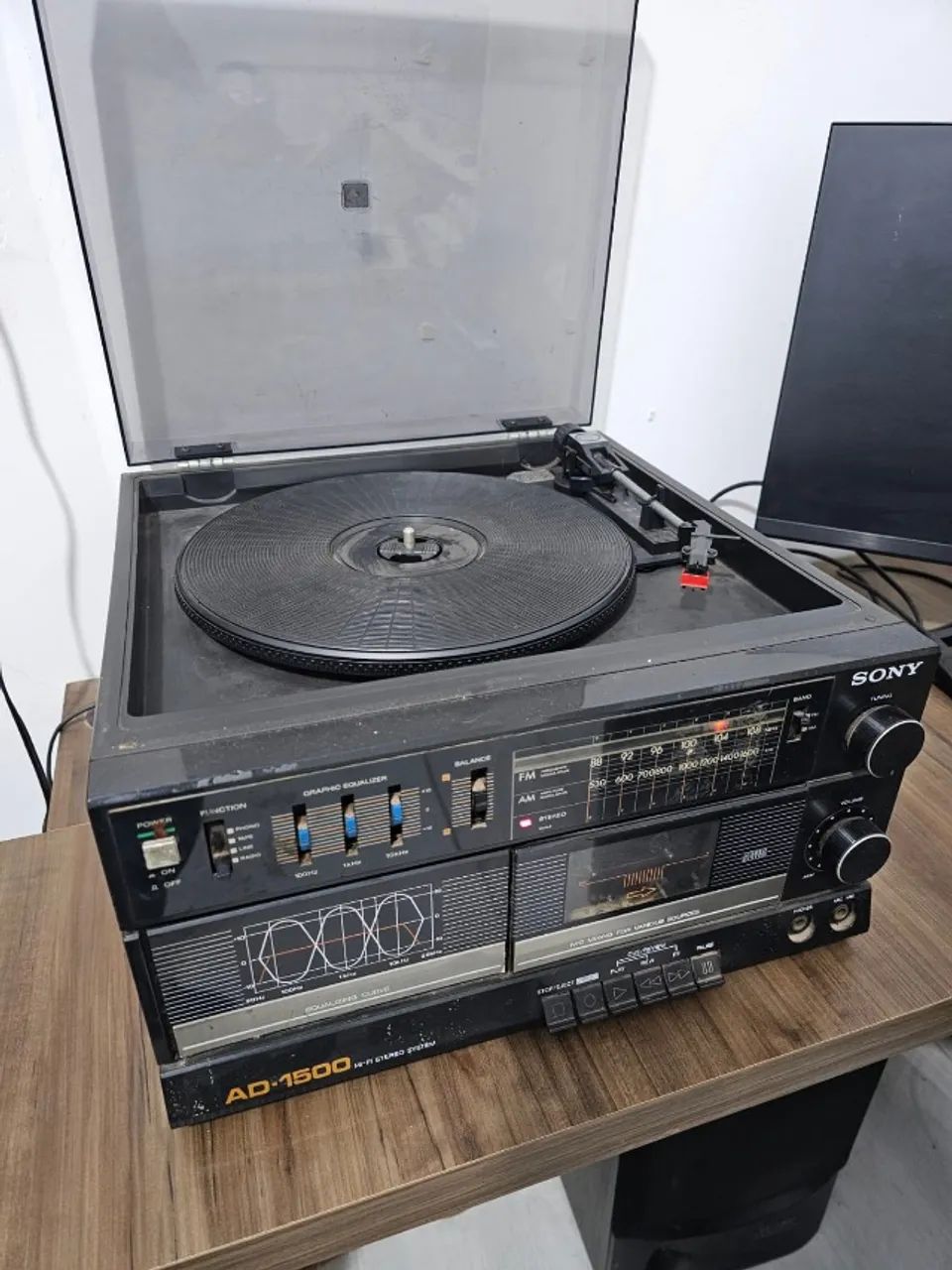 Aparelho se som Sony AD - 1500, Clássico 3x1 - Foto 2