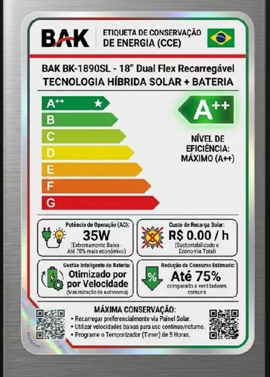 Ventilador com placa solar  - Foto 2