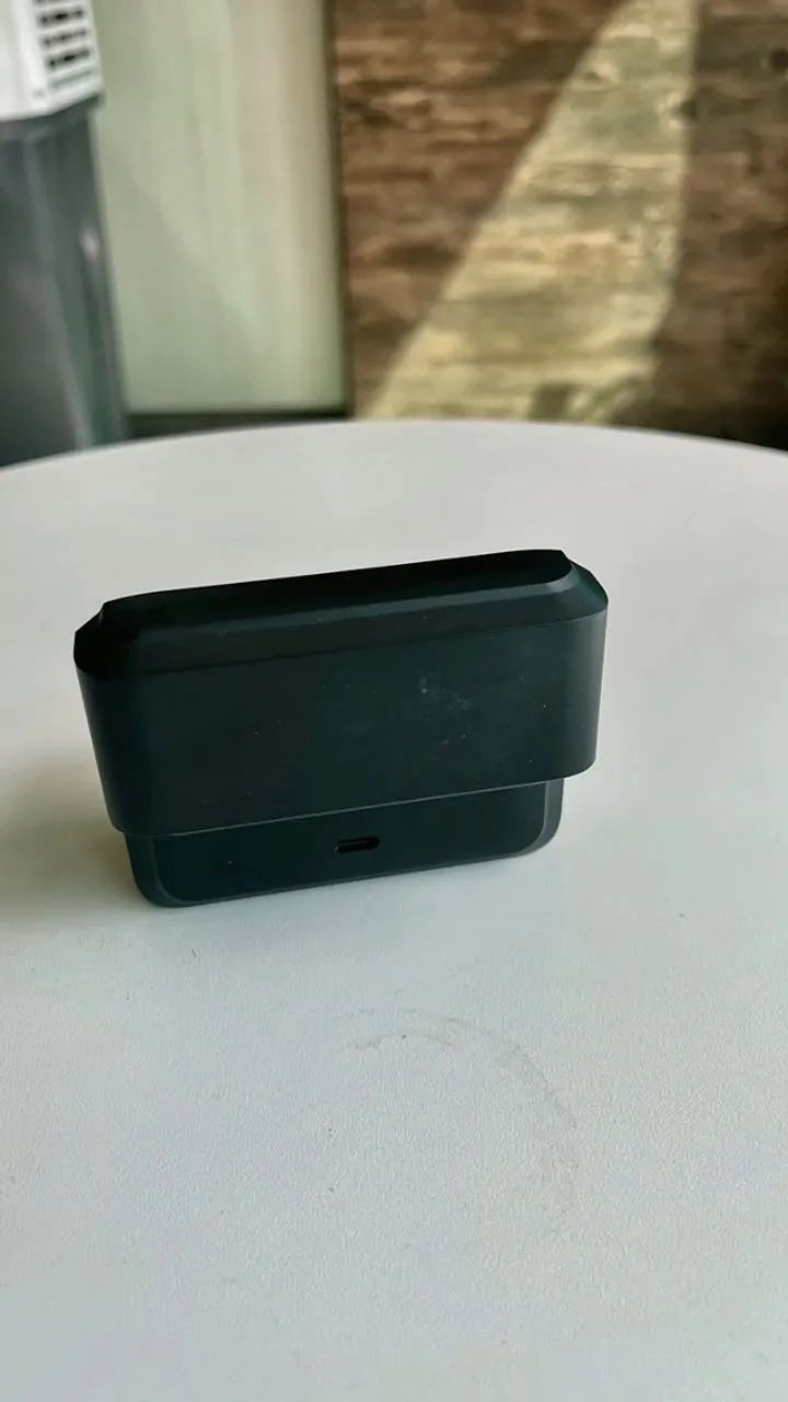 Microfone de Lapela Sem Fio Duplo para iPhone - Lightning + Estojo  Vendo kit de microfone - Foto 3