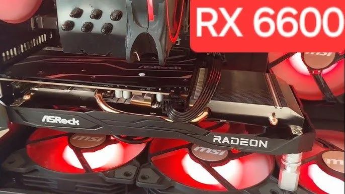 Rx 6600 Asrock Challenger - Foto 4