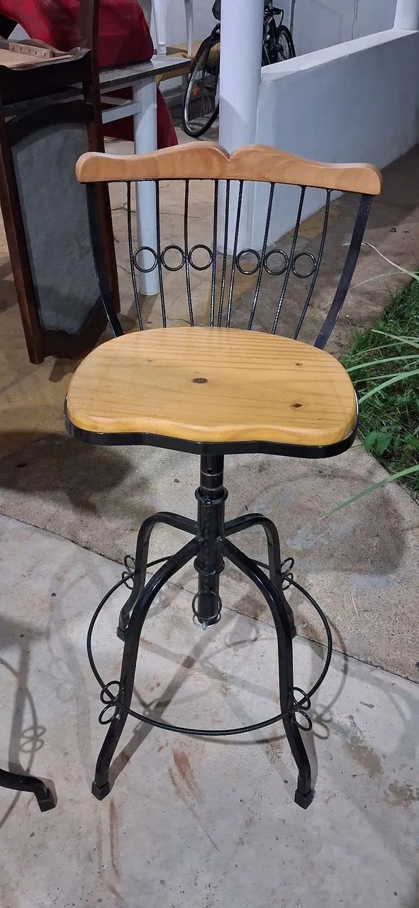 Vendo mesa bistro de ferro - Foto 4