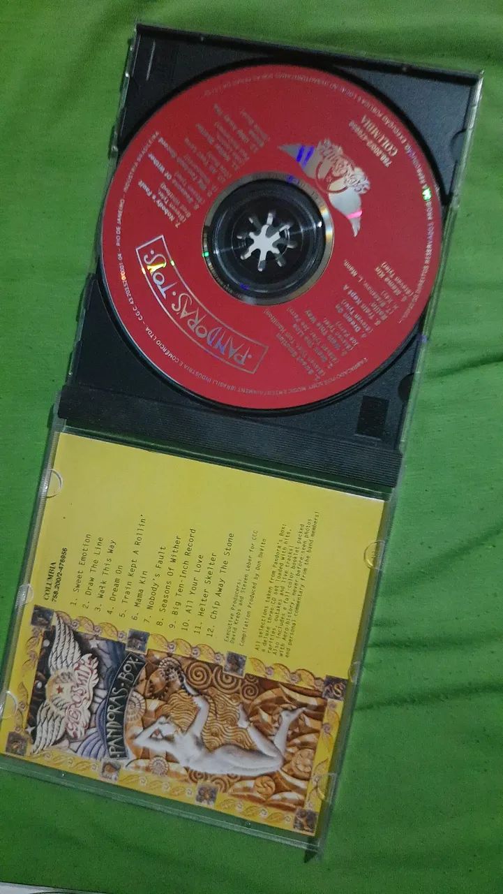 Cd original Aerosmith Pandoras toys - Foto 3