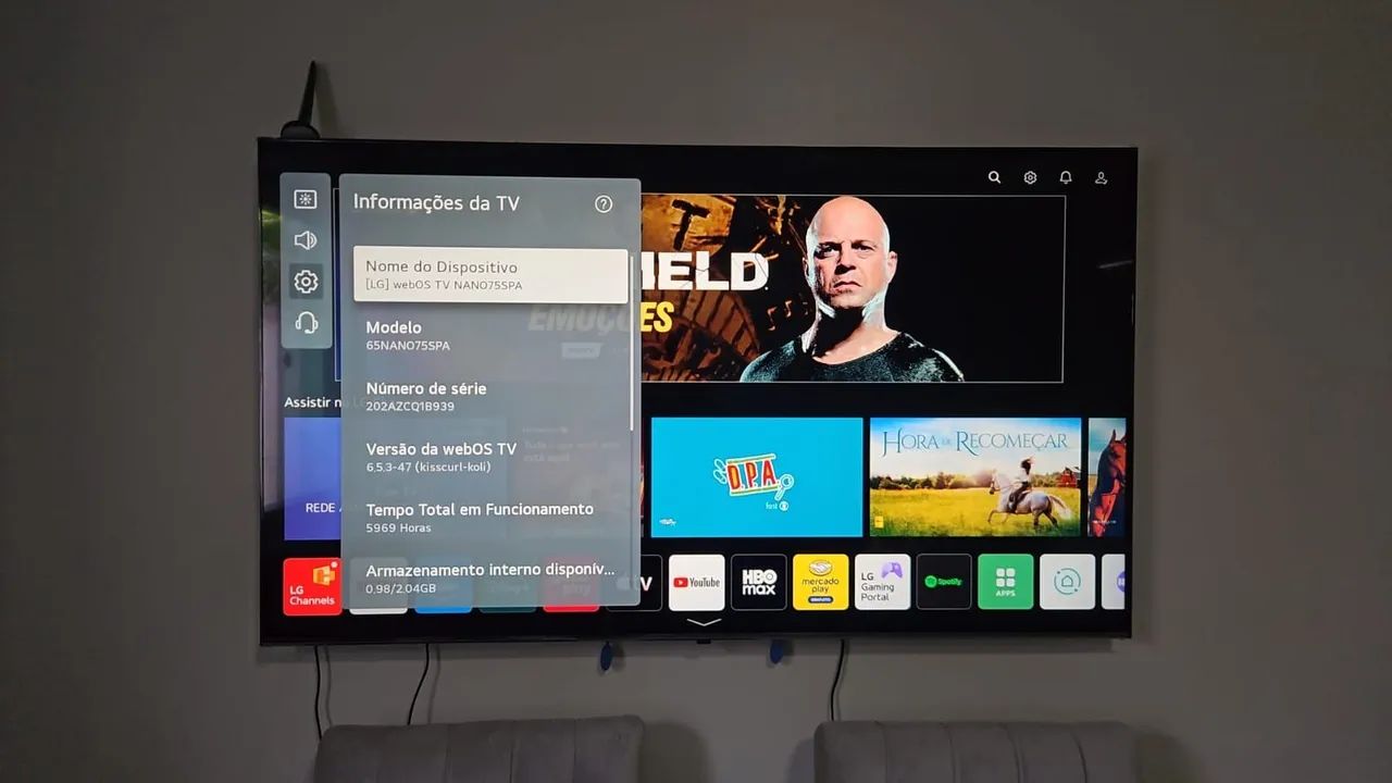 TV LG 65" 4K NANOCELL