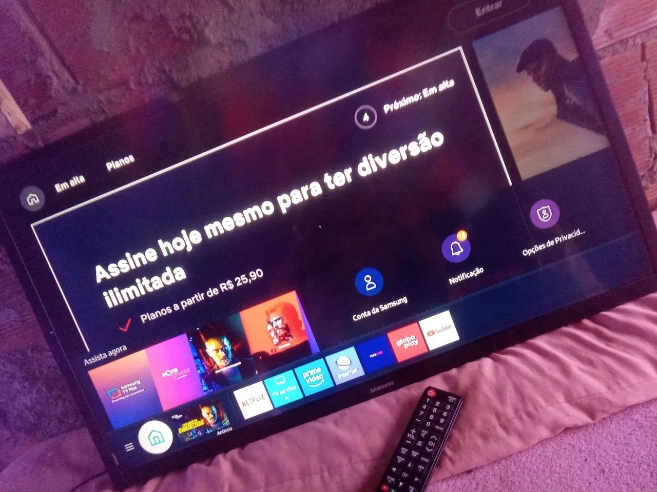 TV SMART SAMSUNG tizem 32p - Foto 5