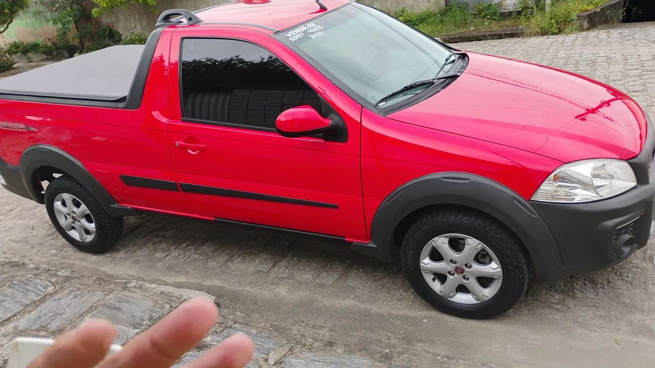 Fiat Strada Freedom 1.4 Flex 8V CS 2020 - Foto 5