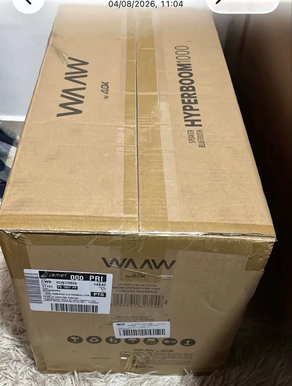 Vendo caixa de som nova  - Foto 2