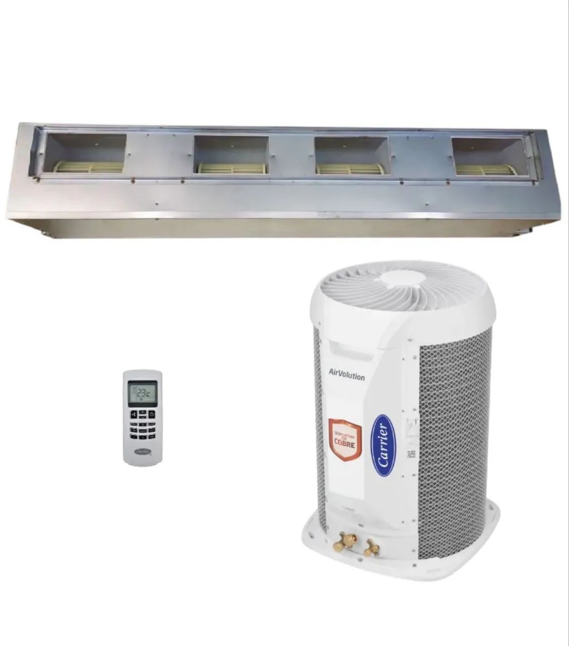 Ar Condicionado Carrier AirVolution Dutado 30.000 BTU 