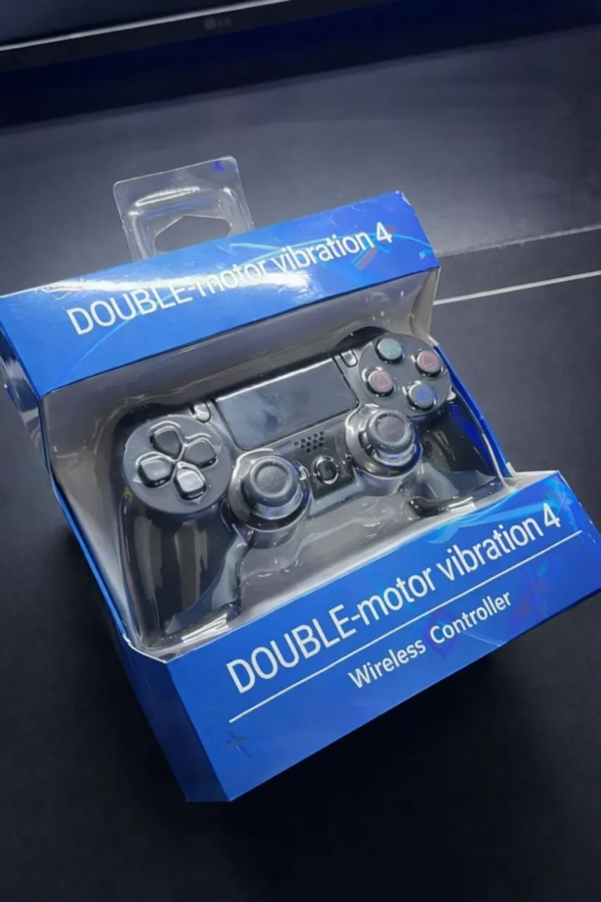 Controle PS4 Sem Fio - Vibração Dupla - Novo Lacrado  - Foto 2