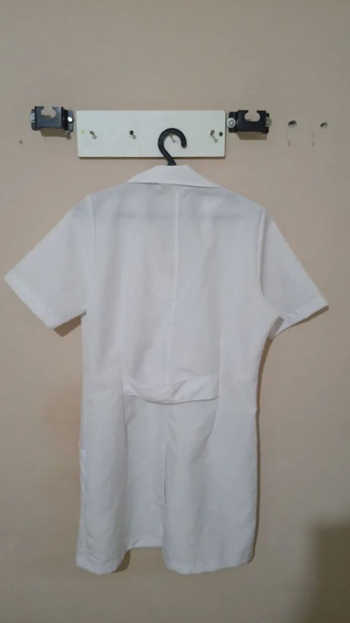 Jaleco branco usado M - Foto 2