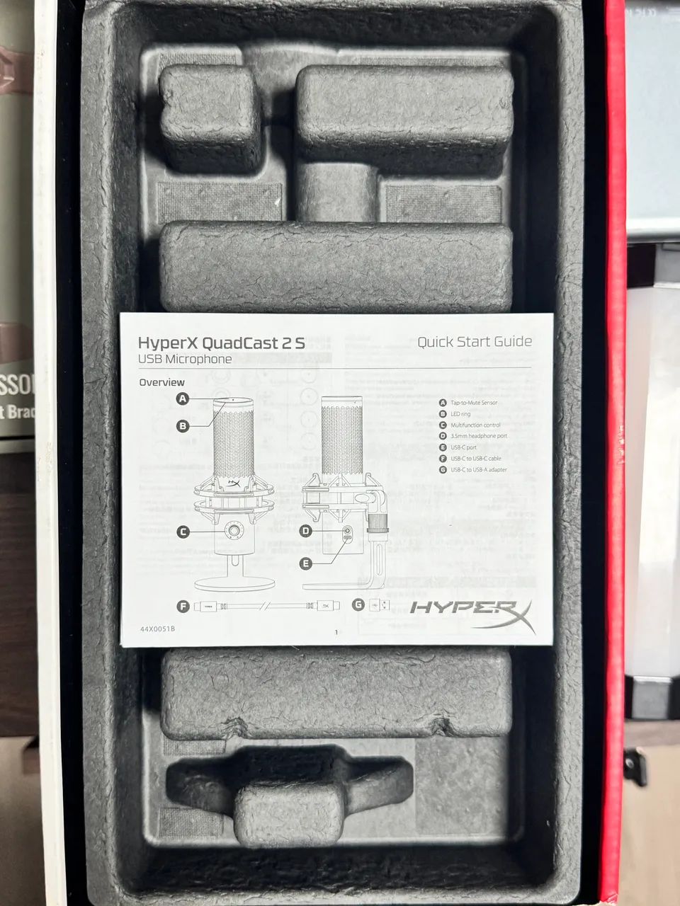 Microfone HyperX QuadCast 2 S RGB USB - Foto 3