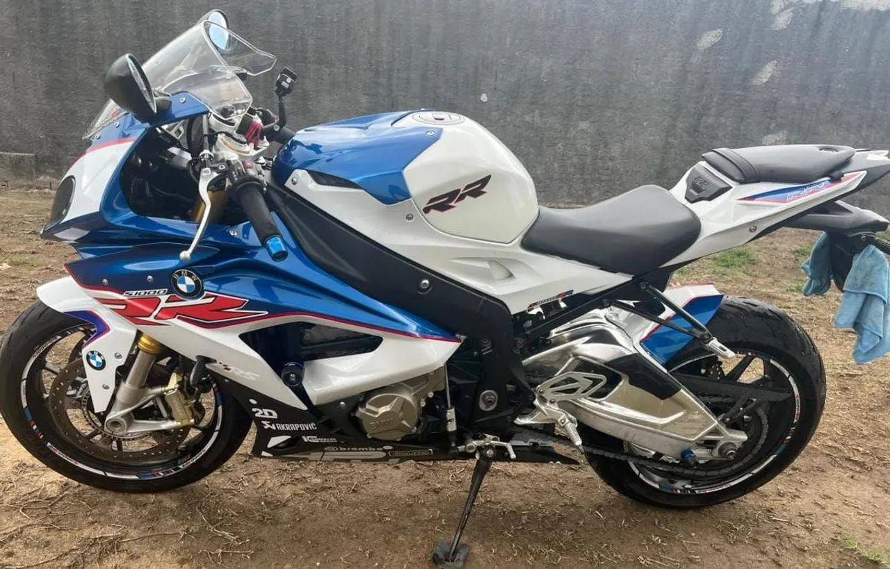 BMW s1000rr com motor danificado  - Foto 5