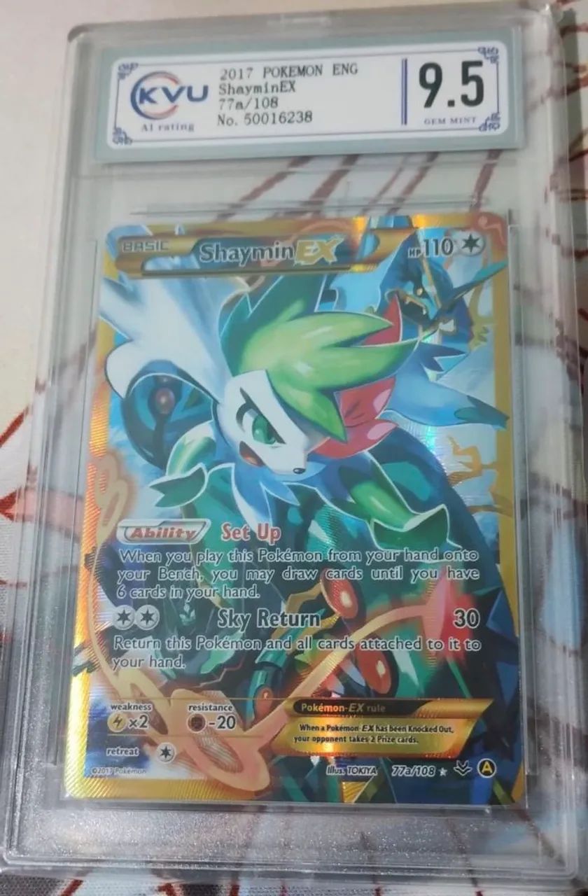 Card pokemon-Shaymin Ex 77a/108