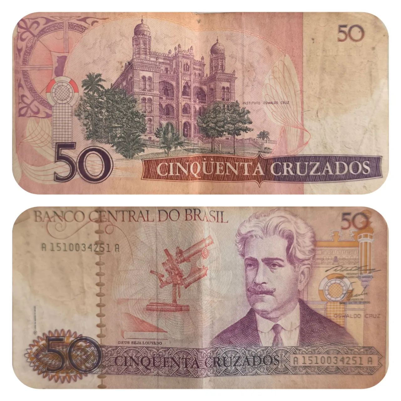 Notas de Dinheiro antigo - Foto 4