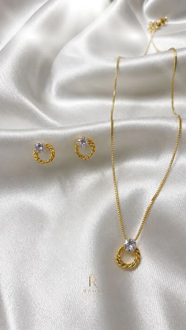 Conjunto Cristal Elo Torcido