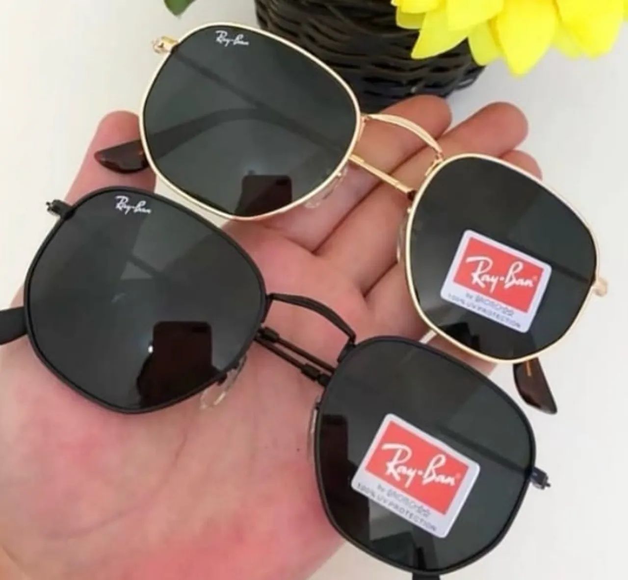 Óculos Hexagonal RayBan - Foto 2