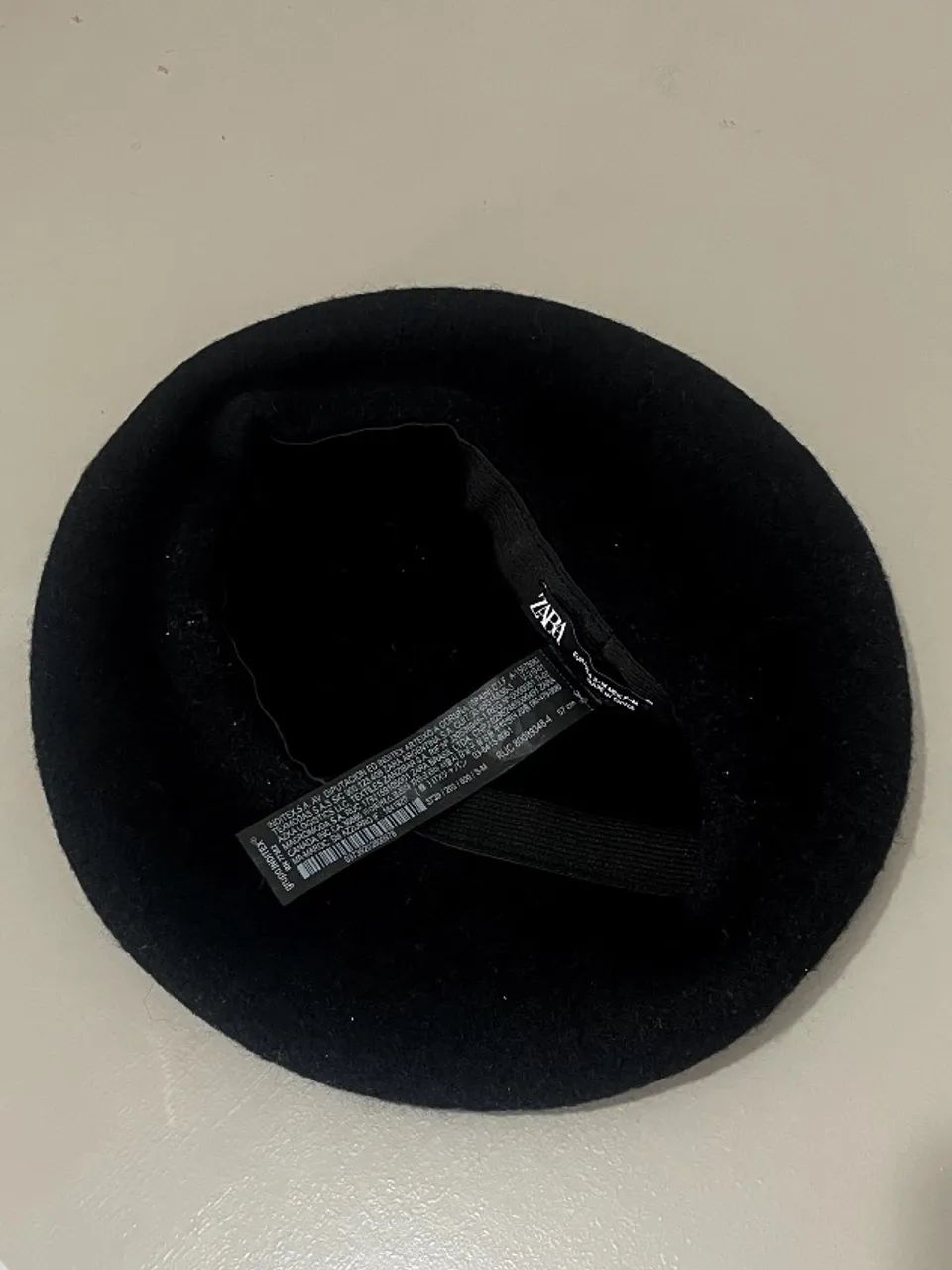Boina lã preta ZARA  - Foto 2