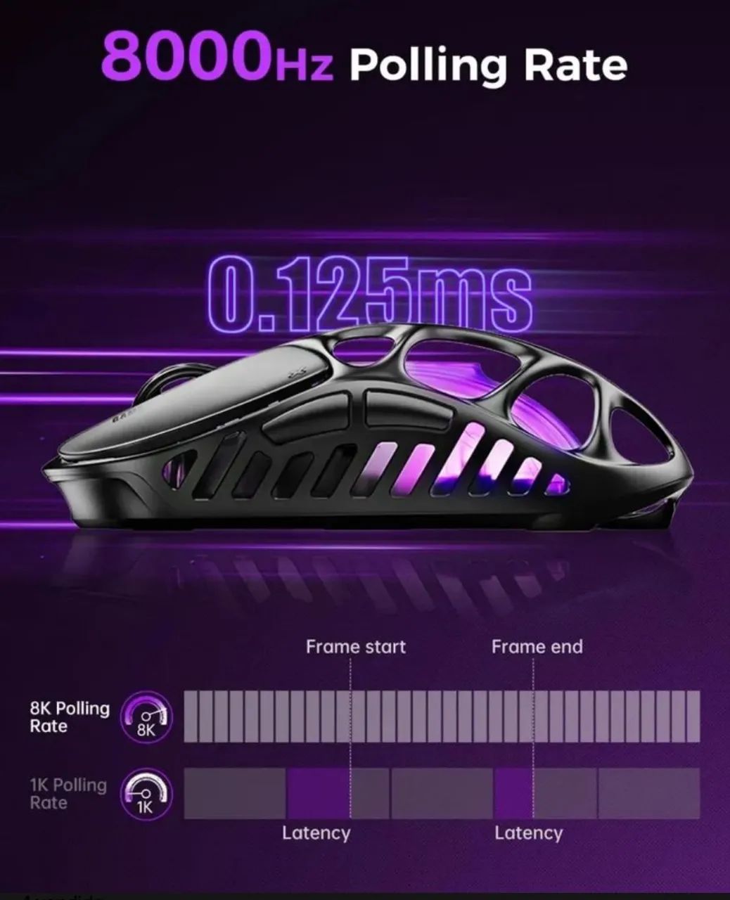 Mouse gamer gravastar Mercury x pro - Foto 2