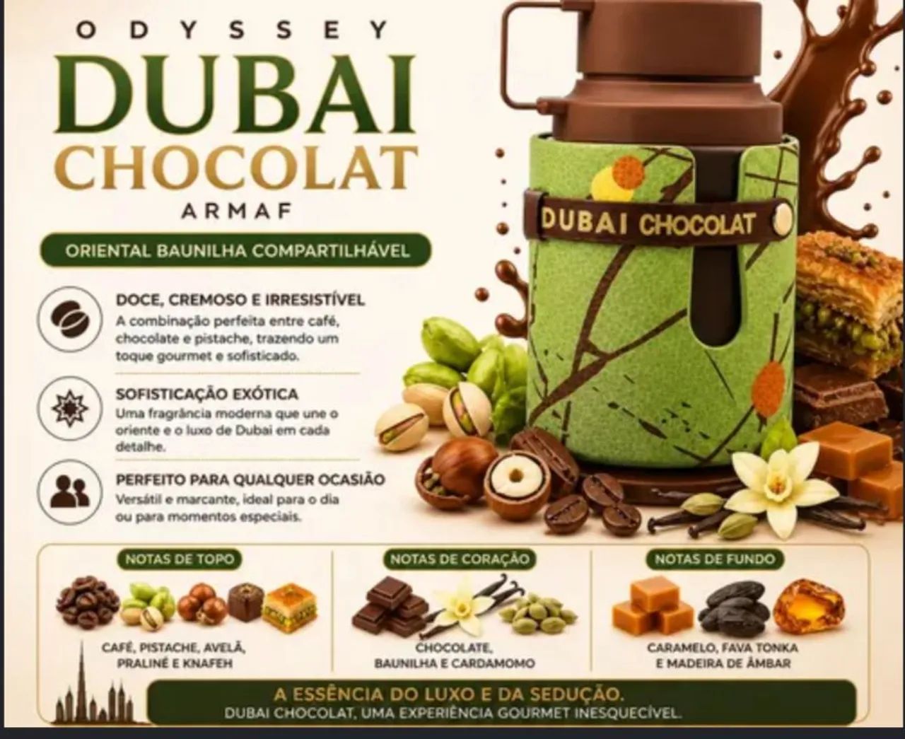 Odissey Dubai chocolat 
