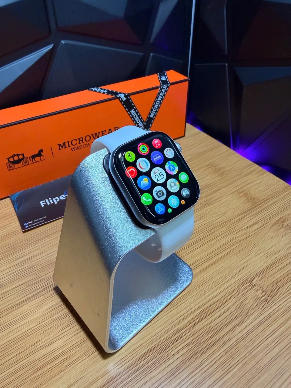 Smartwatch Watch 11 mini Prata(Responde WhatsApp) - Foto 2