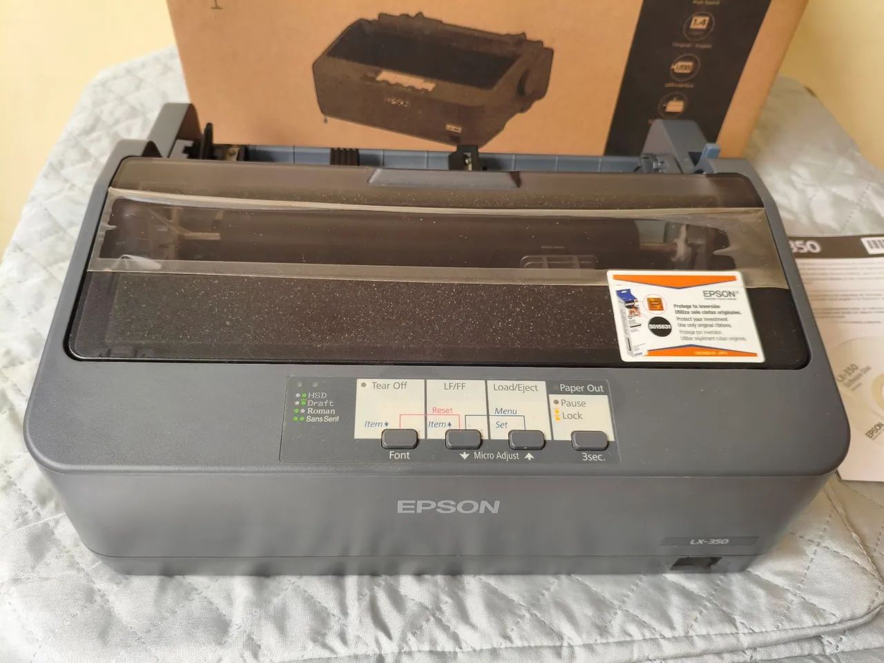 Impressora Matricial Epson LX-350  - Foto 2