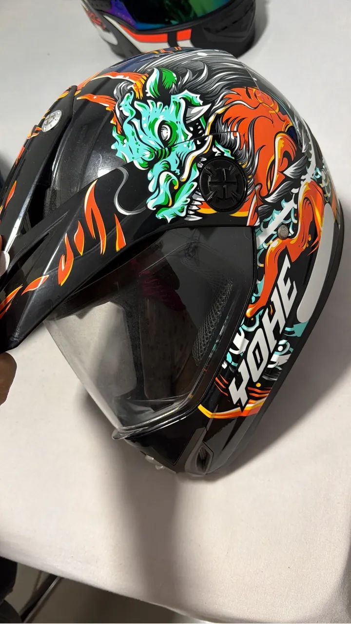 Vendo capacete tam58 - Foto 2