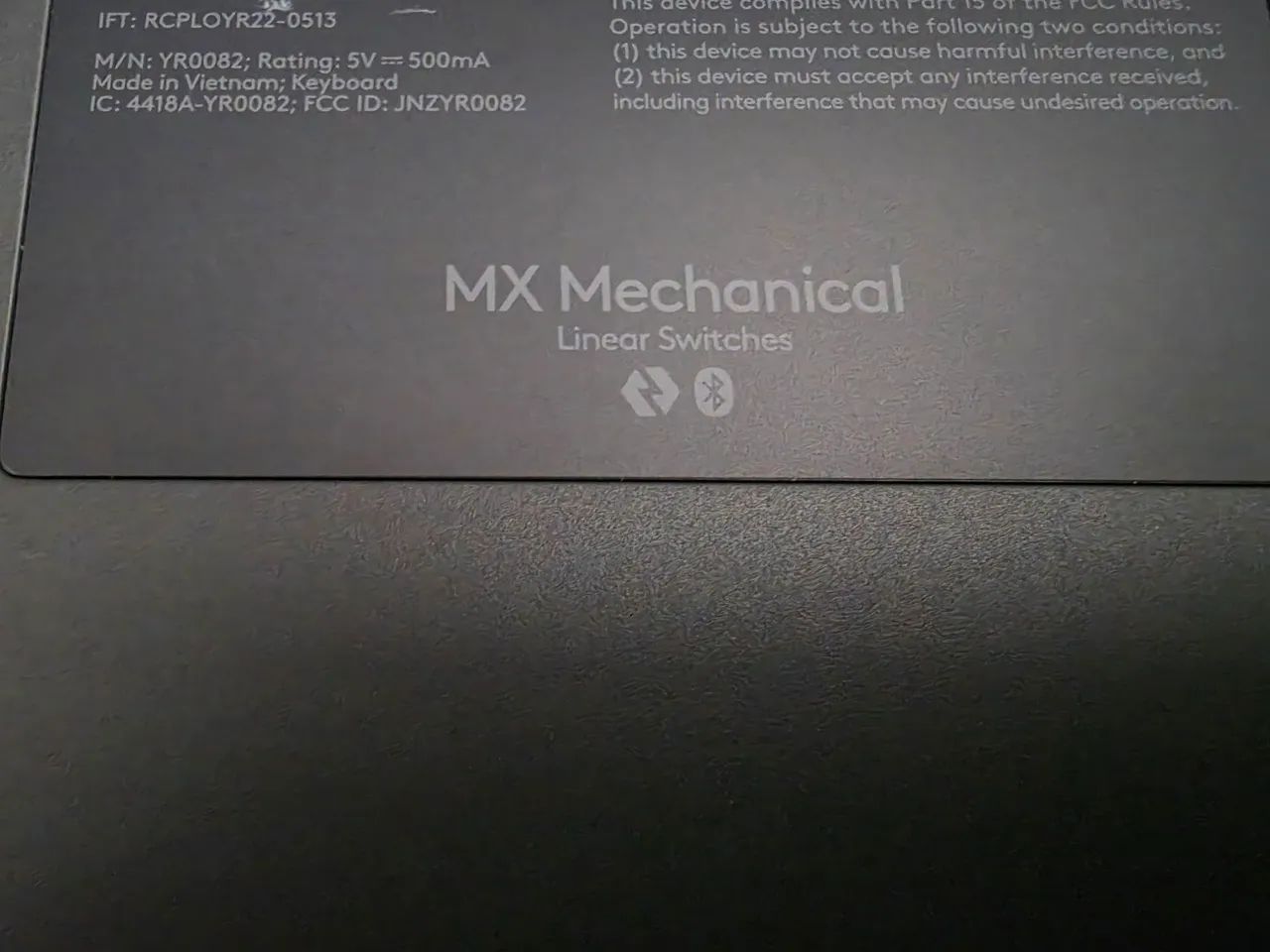 Teclado Logitech MX Mechanical (Red Linear Switch - Raro no Brasil)  - Foto 5