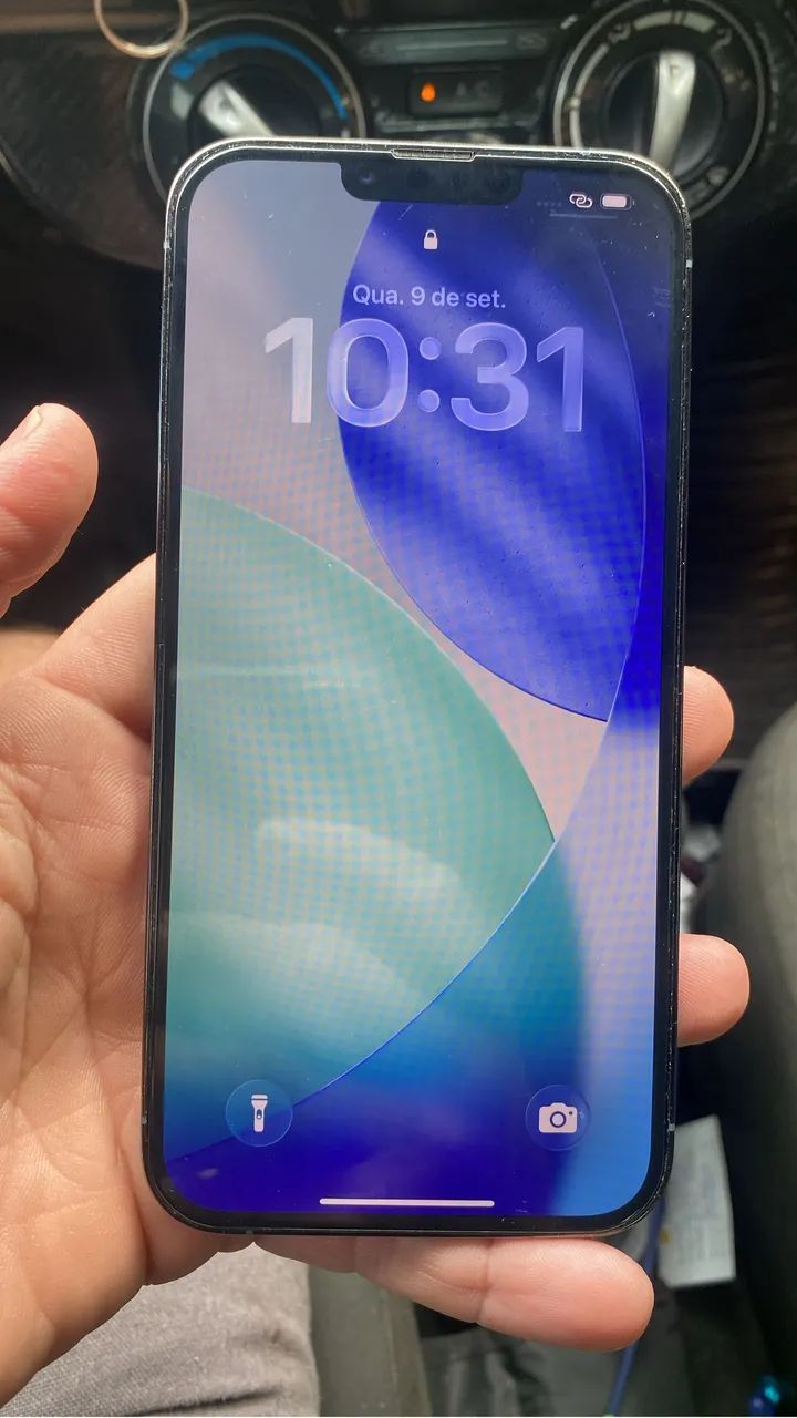 iPhone 13 Pro Max 256 GB aceito celular inferior e mais volta  - Foto 3