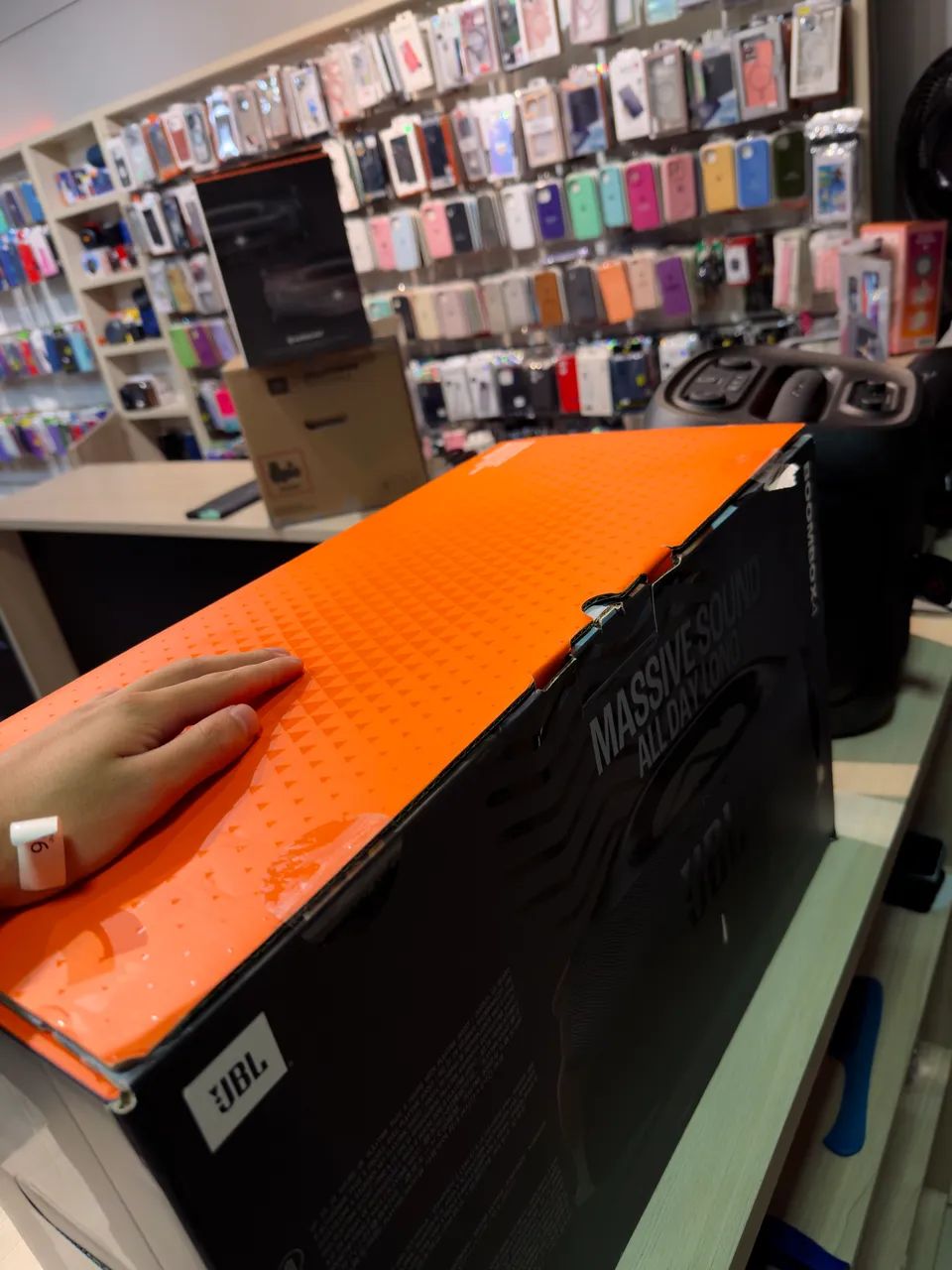 JBL Bomboox 4 original -Caixa de som Bluetooth  - Foto 4