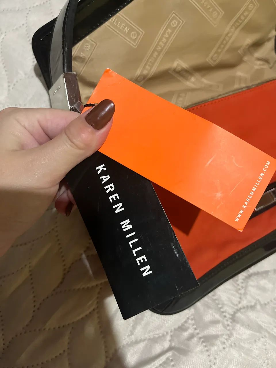 Bolsa KAREN MILLEN de ombro | *NOVA* - Foto 3