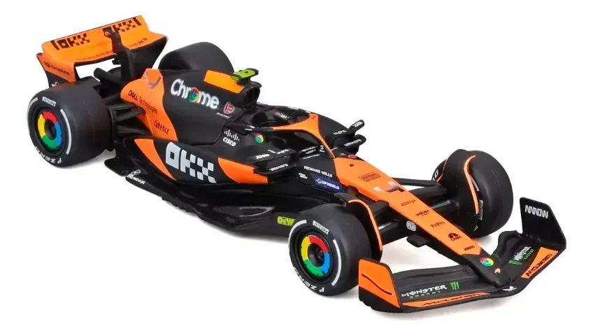 Miniatura F1 McLaren MCL39 2025 - Lando Norris (#4) - Hobbies e